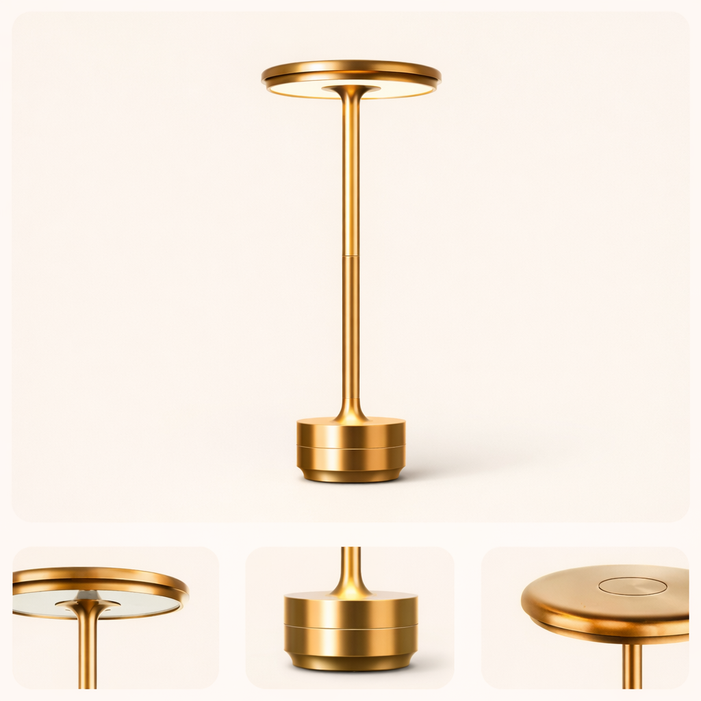 Cordless Touch Table Lamp for Everyday Home Lighting