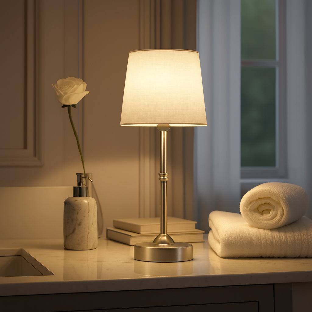 Rechargeable Table Lamp With Touch Control