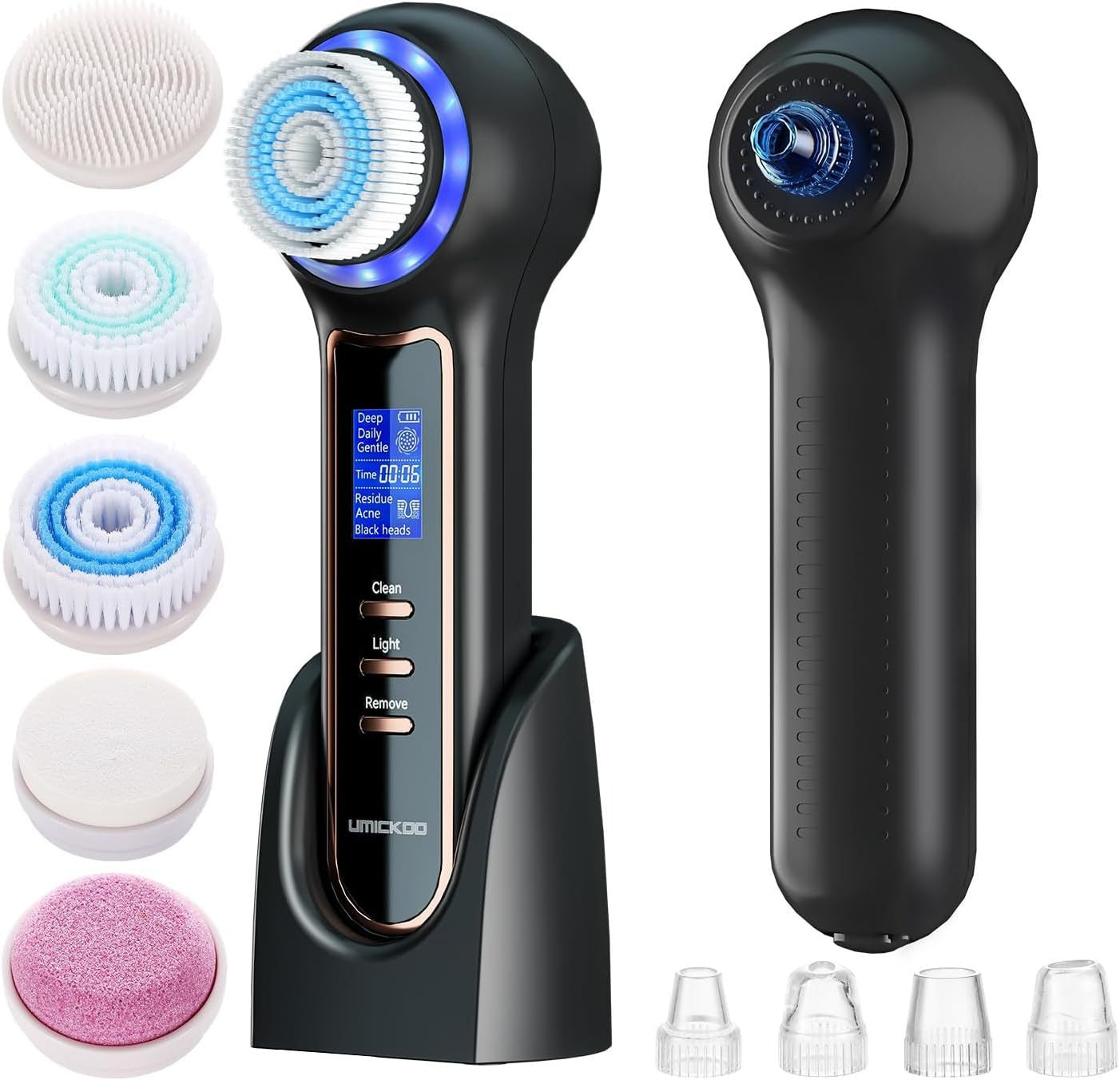 3-In-1 Sonic Facial Cleansing Device
