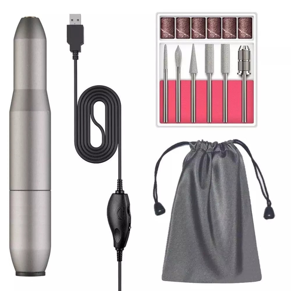 Electric Nail Drill and Manicure Tool