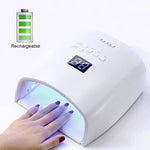 Rechargeable 66W UV LED Nail Dryer