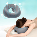 Ergonomic Face Support Pillow for Everyday Travel Use