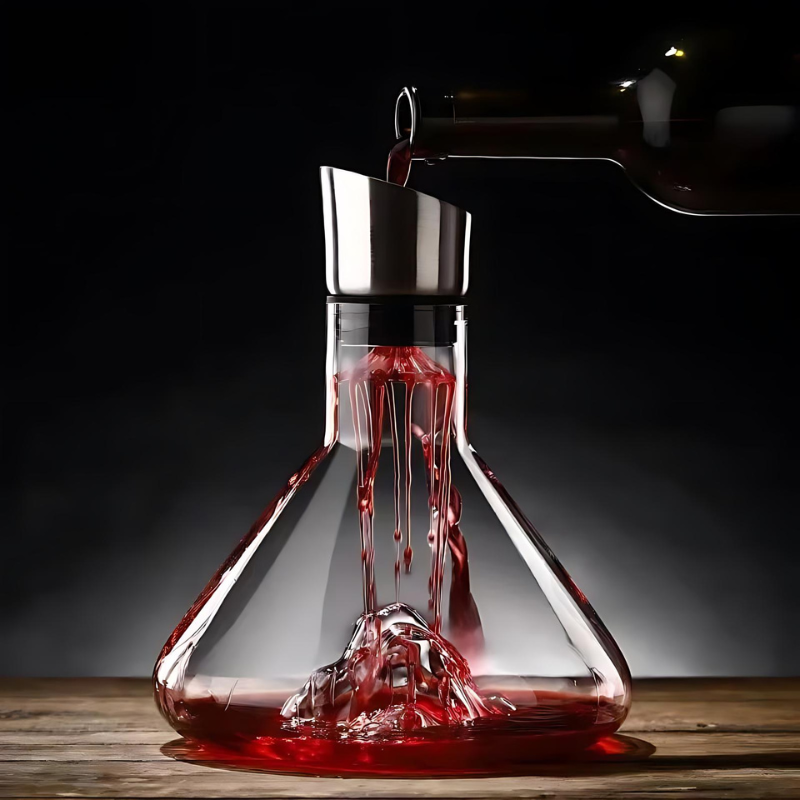 Waterfall Wine Decanter for Tabletop Serving