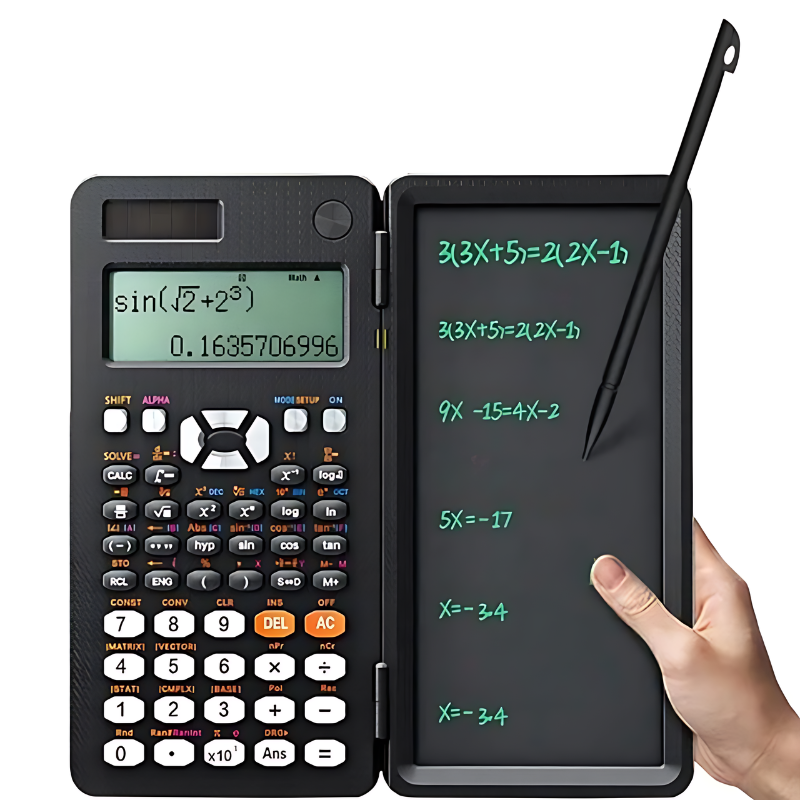 Scientific Calculator With Notepad for Everyday Practical Use