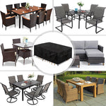 Waterproof Heavy Duty Garden Furniture Covers