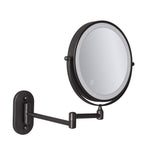 Wall Mounted Shaving Mirror - 1X/10X LED with 3 Light Modes
