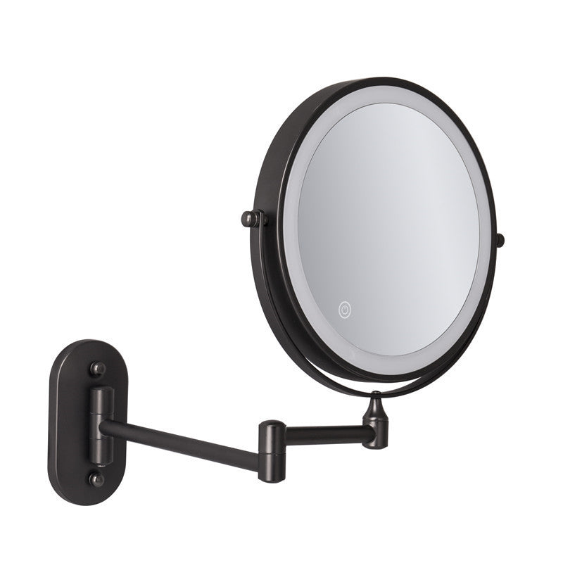 Wall Mounted Shaving Mirror - 1X/10X LED with 3 Light Modes
