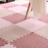 Interlocking Plush Floor Mats - EVA Foam 30 X 30 Cm, 12/16 Pack