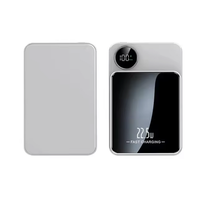 10000mAh Magnetic Wireless Power Bank with Display