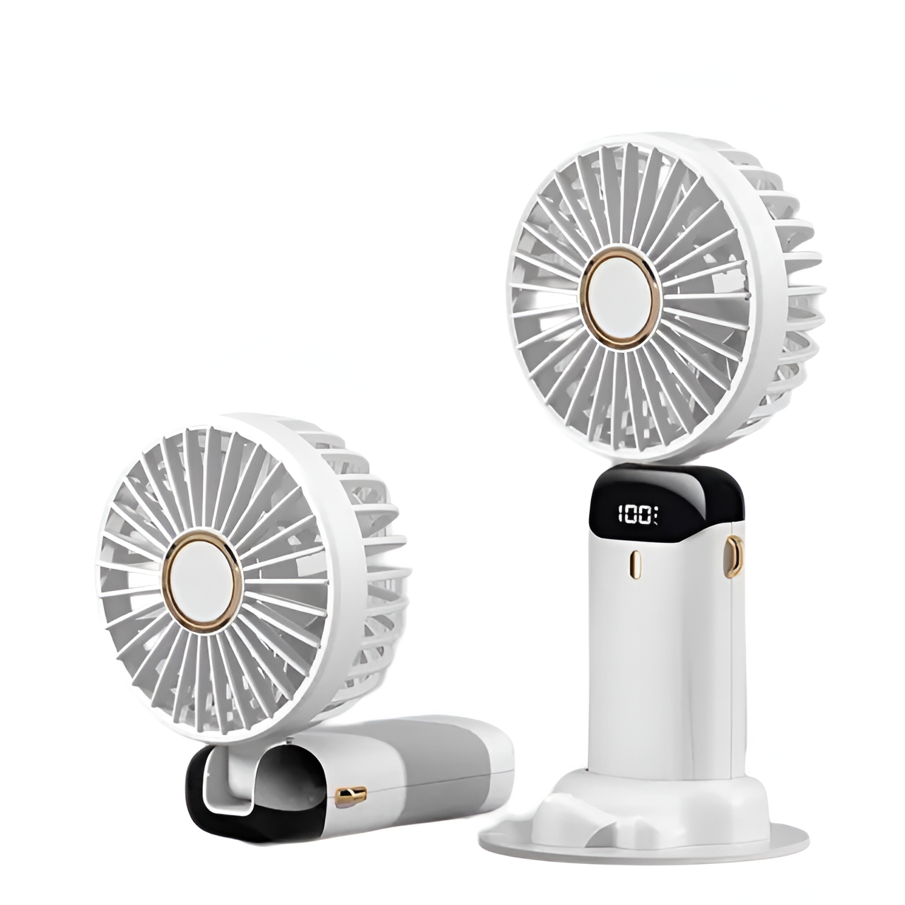 Rechargeable Handheld Mini Fan with Five Speeds