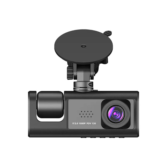 1080P Dash Cam with Two Cameras and Screen