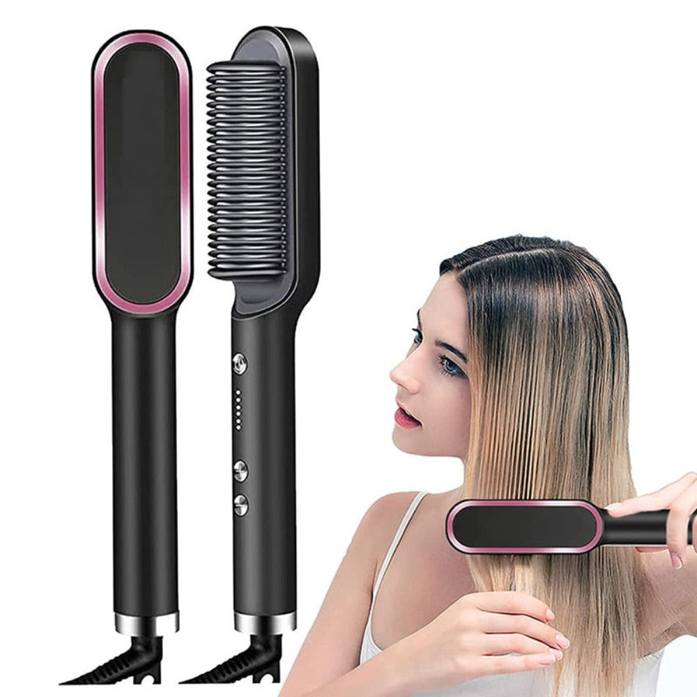 Adjustable Temperature Hair Straightener for Everyday Beauty Care