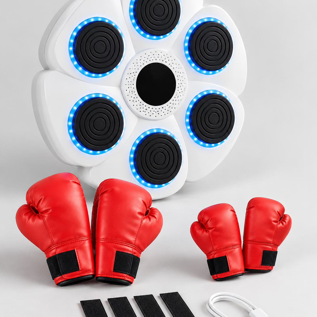 Smart Music Boxing Machine for Home Training