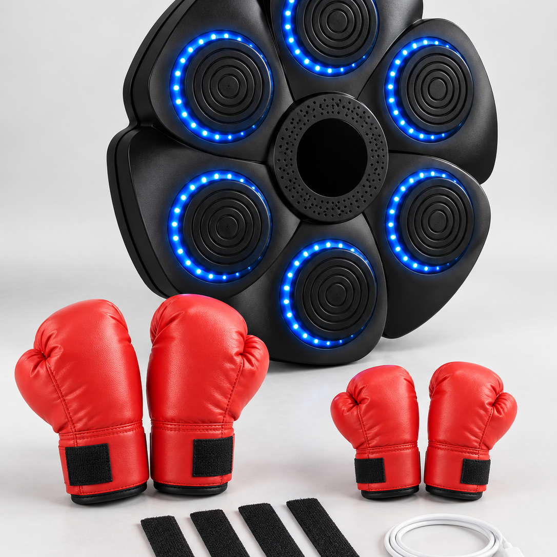 Smart Music Boxing Machine for Home Training