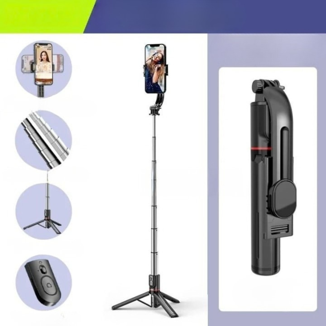Foldable Selfie Stick Tripod with Remote