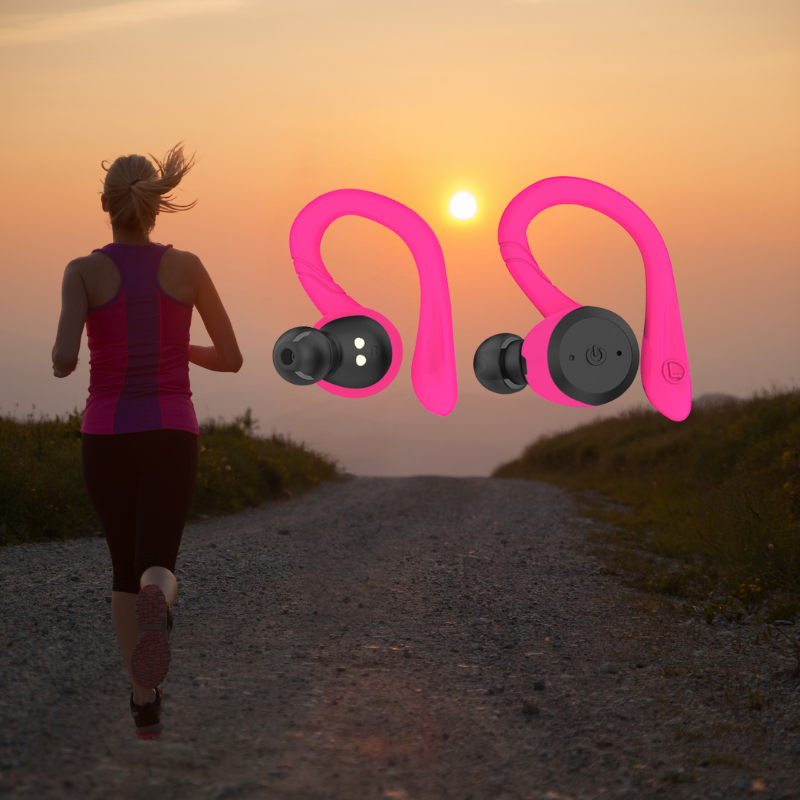 IPX7 Wireless Sport Earbuds with Bluetooth 5.3