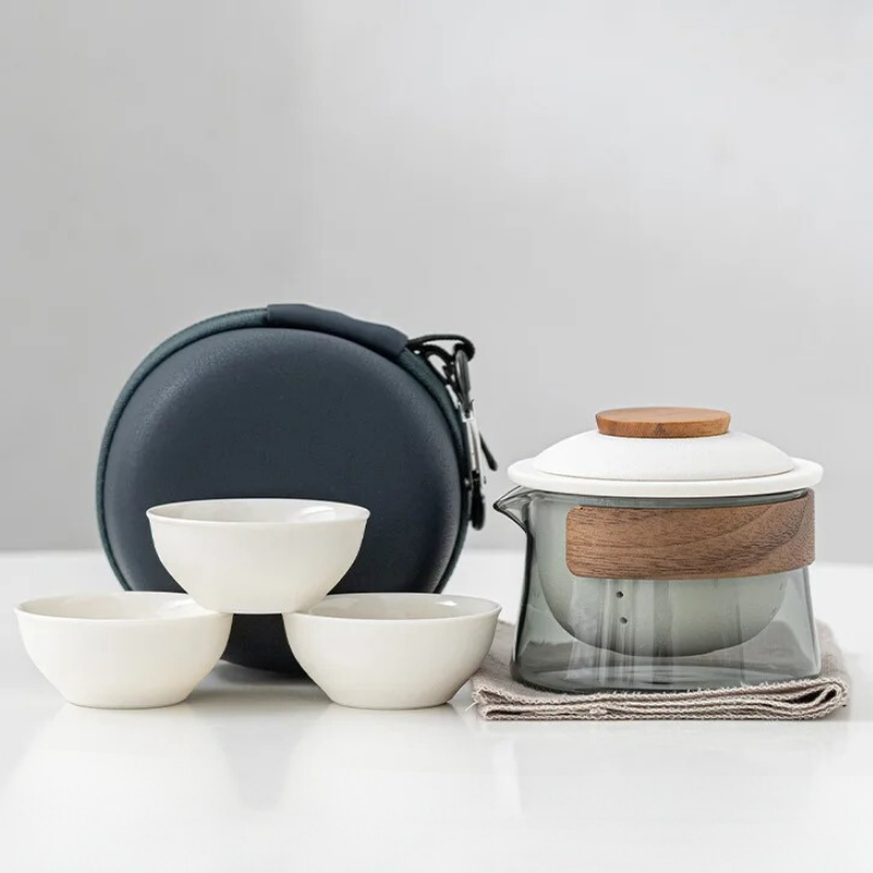 Portable Tea Set for Everyday Kitchen Use