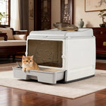 Extra Grote Enclosed Litter Box with Ventilation and Odour Bags