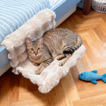 Plush Cat Hammock for Bed-, Sofa- and Window Ledges