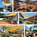 Waterproof Triangle Sun Shade Sail for Outdoor Patio
