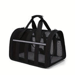 Foldable Soft Pet Carrier With Zipper Closure