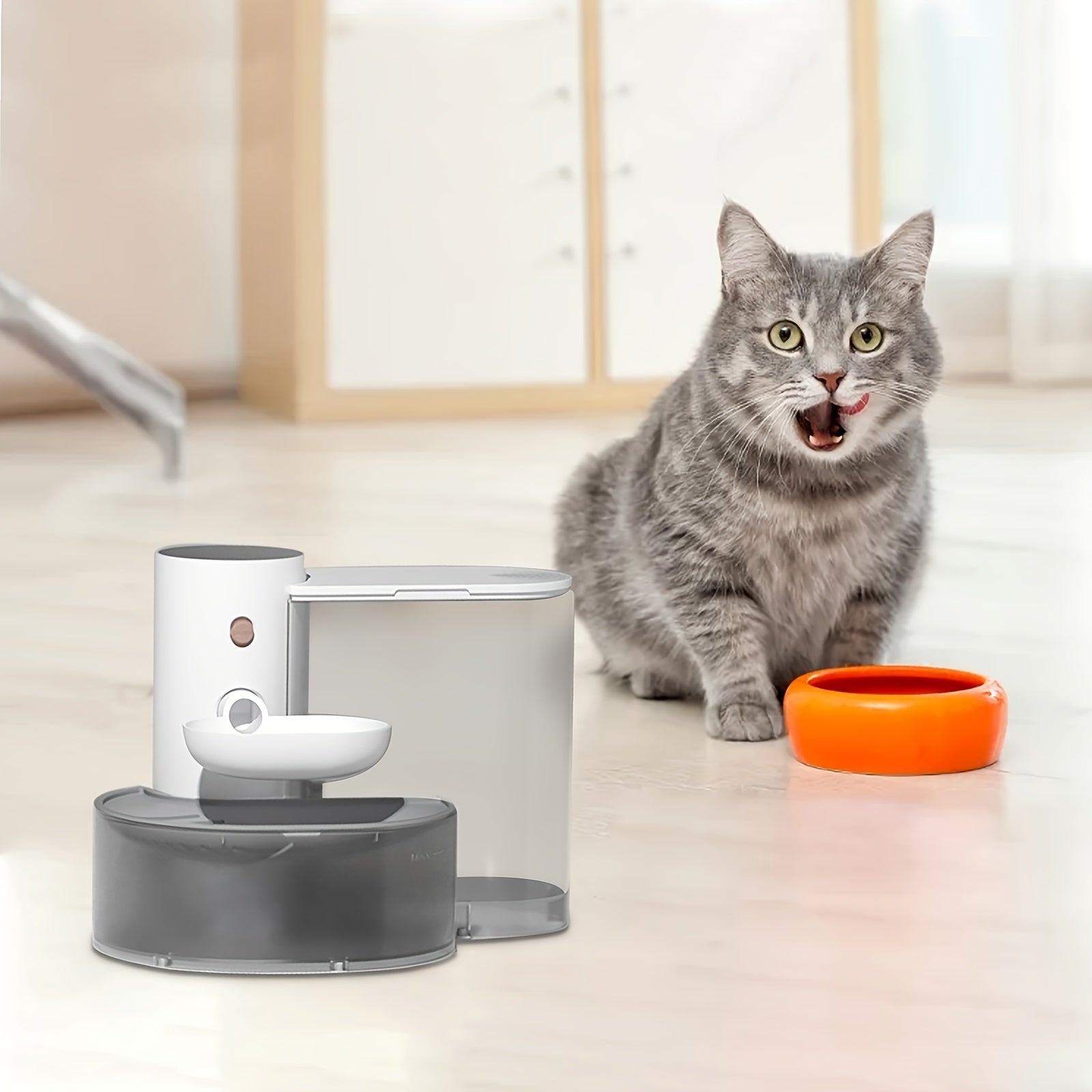 Rechargeable Cat Fountain of 3 Litre without Filter