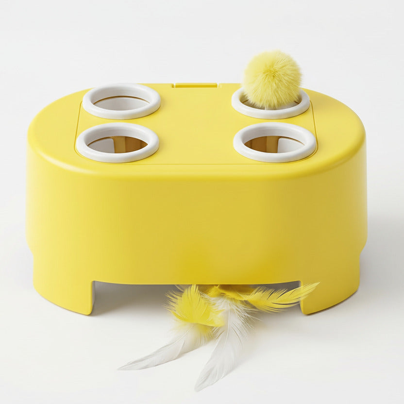 Automatic Pop-Up Cat Toy With Motion Sensor