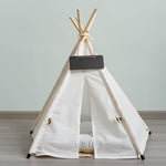 Polyester Pet Teepee With Removable Cushion