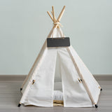 Polyester Pet Teepee With Removable Cushion