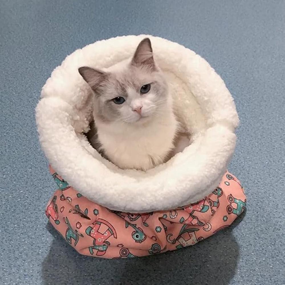 Warm Cat Sleeping Bag for Everyday Pet Care