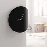 Curved Corner Wall Clock for Home Display