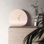 Curved Corner Wall Clock for Home Display