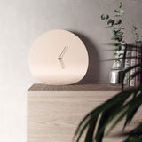 Curved Corner Wall Clock for Home Display