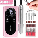 45000 RPM Rechargeable Electric Nail Drill