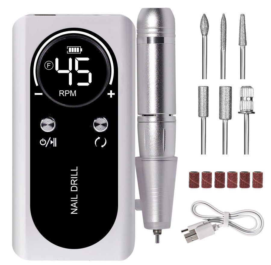 45000 RPM Rechargeable Electric Nail Drill