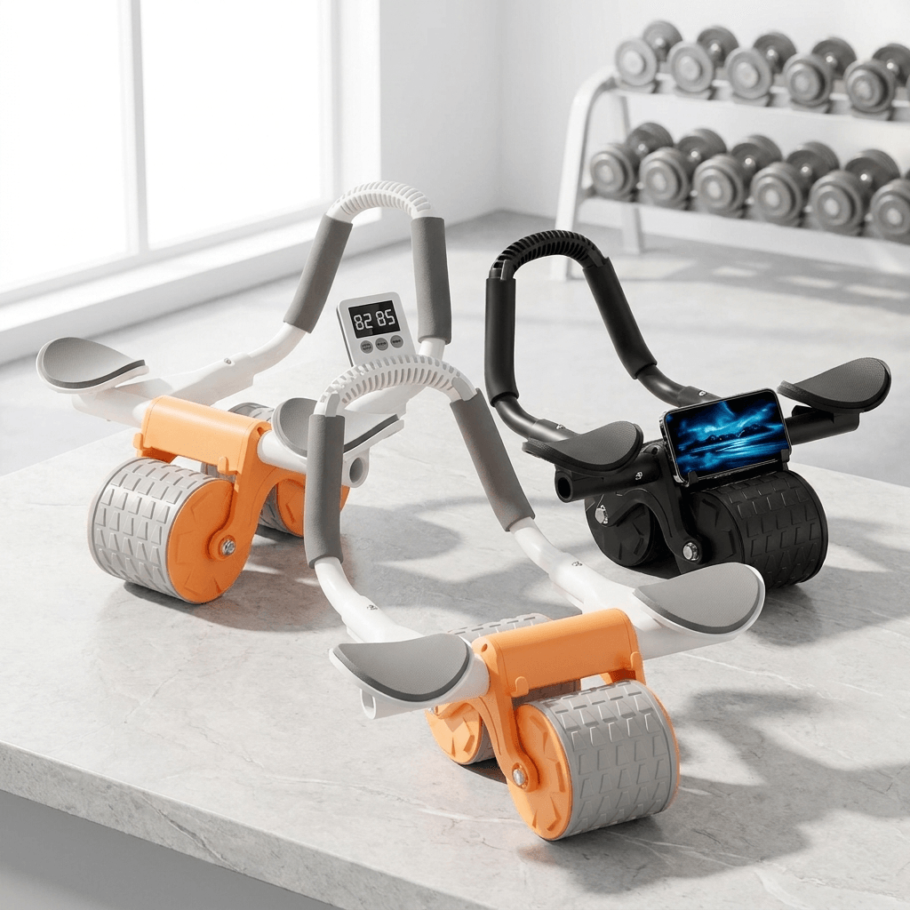 Automatic Rebound Ab Roller for Everyday Home Workouts