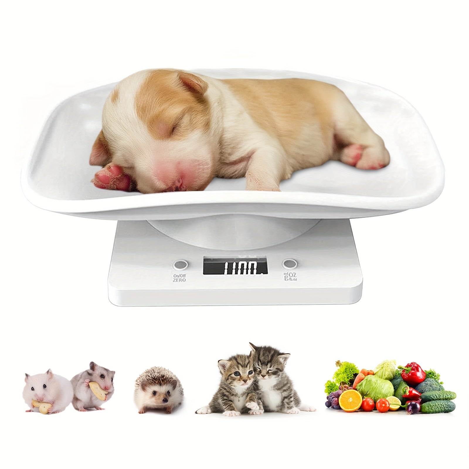 Digital Pet Scale on AAA Batteries