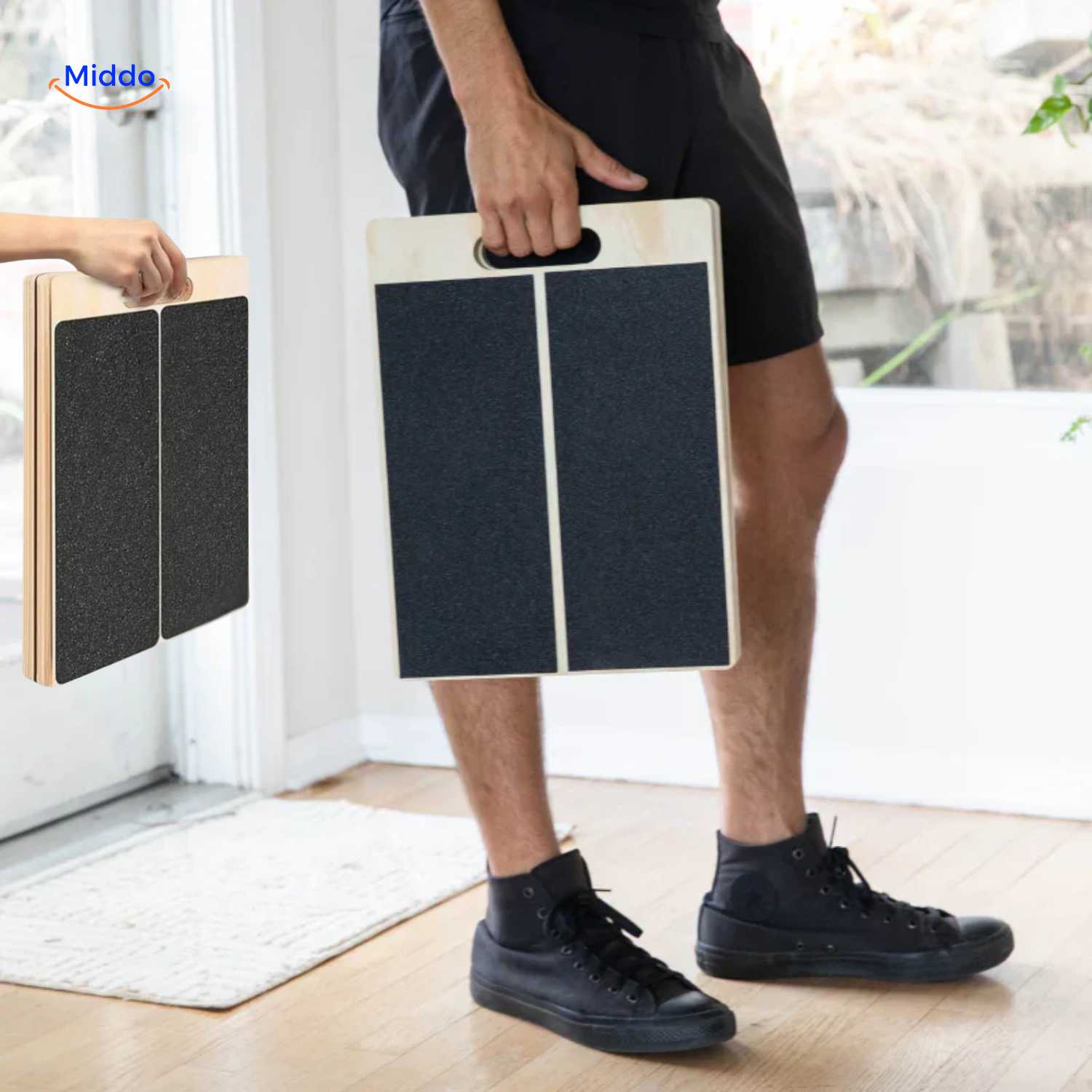 Adjustable Non-Slip Stretch Board for Everyday Home Workouts