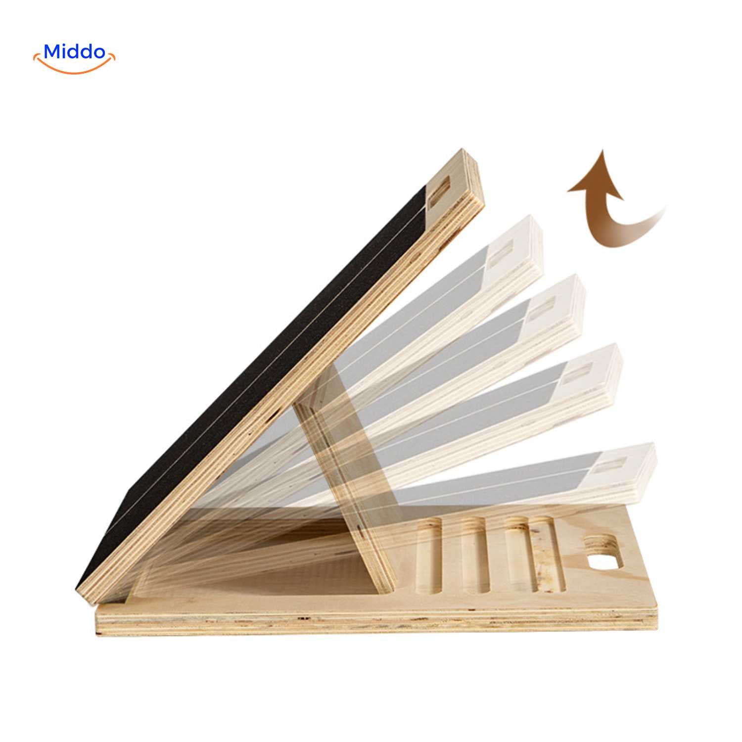 Adjustable Non-Slip Stretch Board for Everyday Home Workouts
