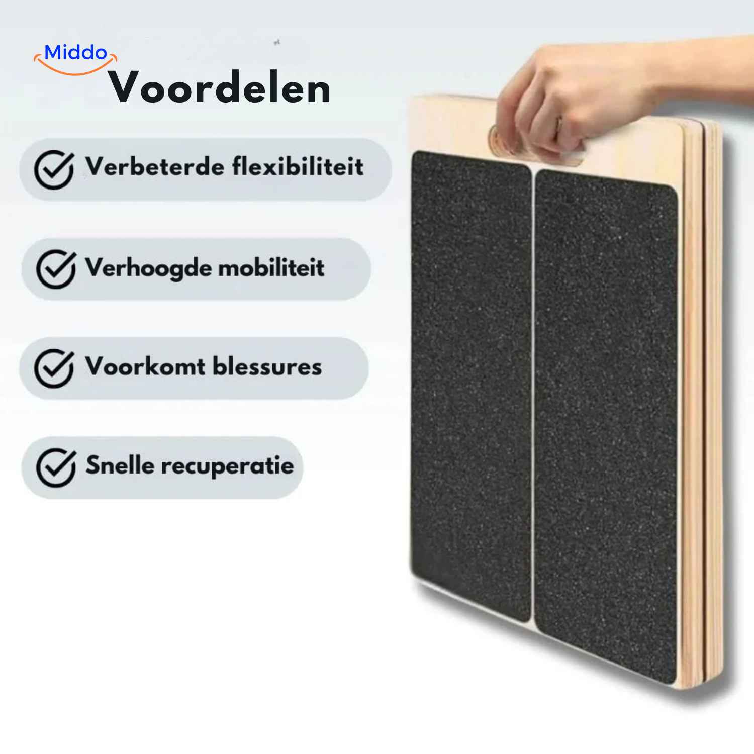 Adjustable Non-Slip Stretch Board for Everyday Home Workouts