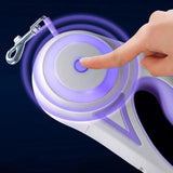 Dog Leash with LED-Lighting for Everyday Pet Care