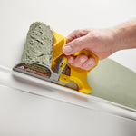 Paint Edging Roller with Guide Shield and Brush