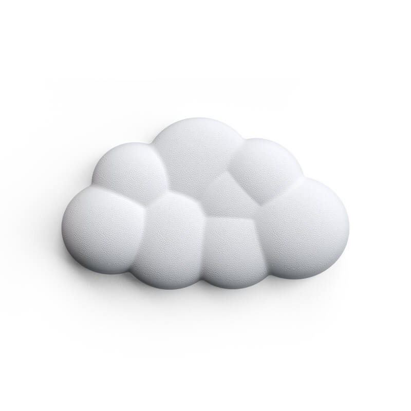 Cloud-Shaped Keyboard and Mouse Wrist Rest