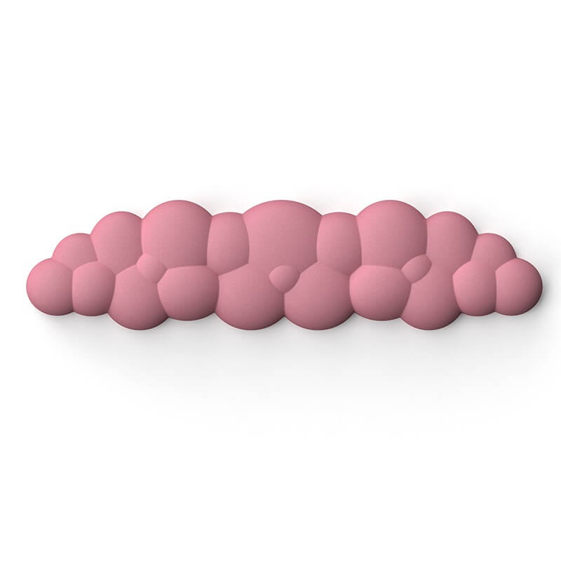 Cloud-Shaped Keyboard and Mouse Wrist Rest