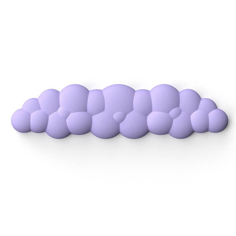 Cloud-Shaped Keyboard and Mouse Wrist Rest