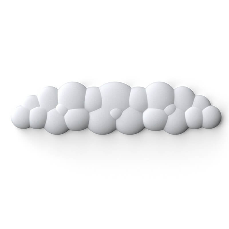 Cloud-Shaped Keyboard and Mouse Wrist Rest