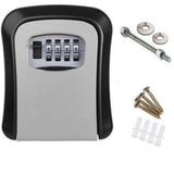 Mounted Key Safe - Steel Combination Lock