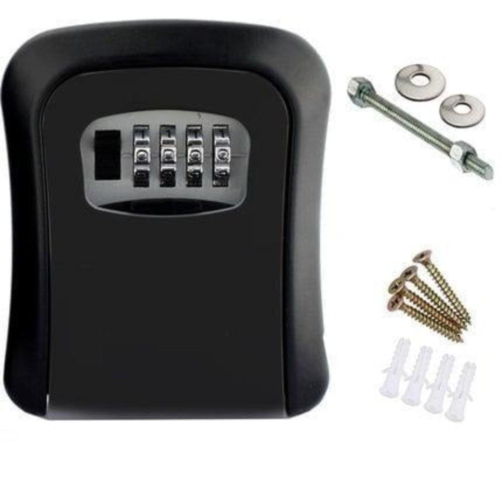 Mounted Key Safe - Steel Combination Lock