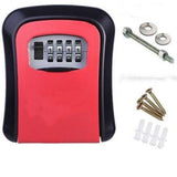 Mounted Key Safe - Steel Combination Lock