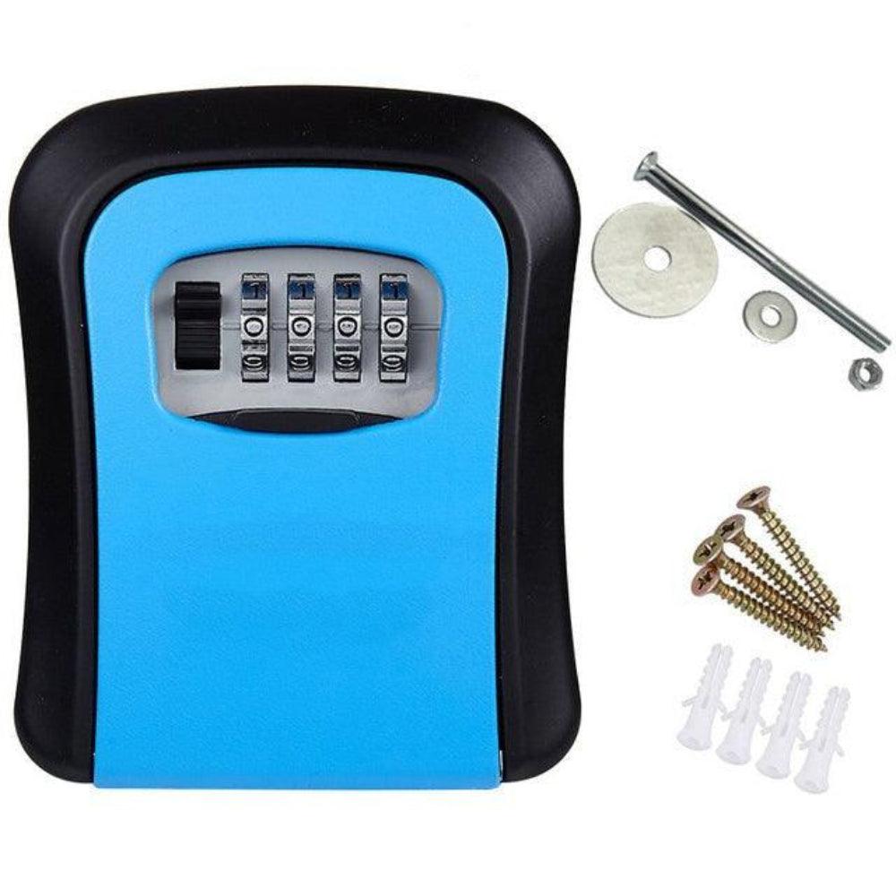 Mounted Key Safe - Steel Combination Lock